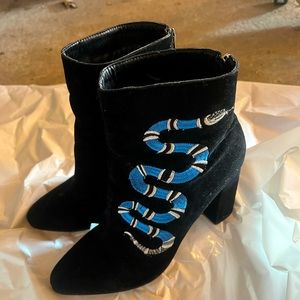 womens EGO heeled booties